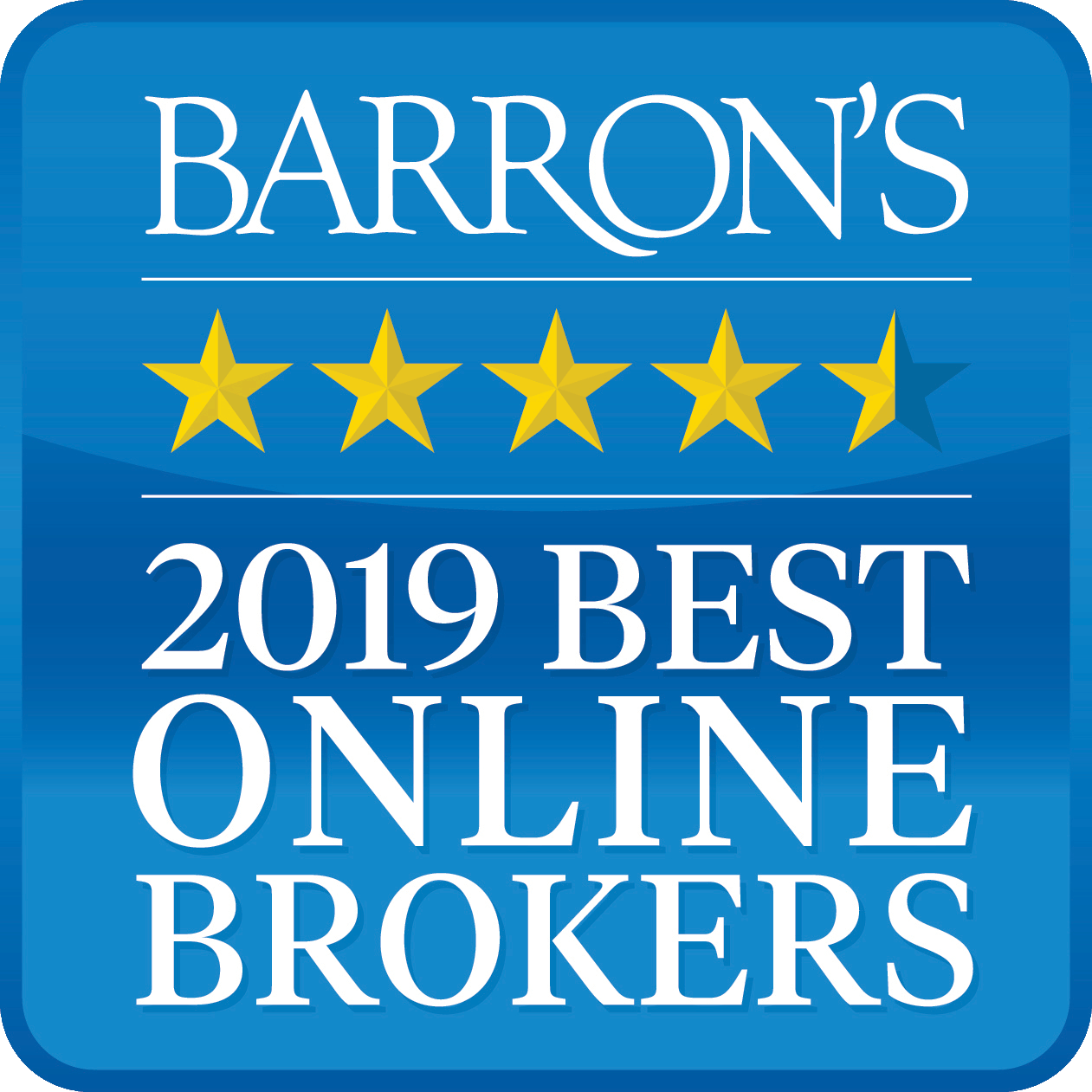 A Barron's 2019-ben az Interactive Brokerst választotta a legjobb online brókernek