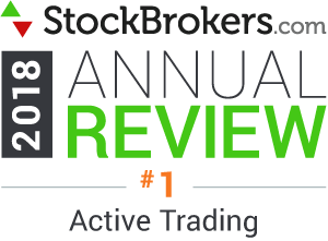 Interactive Brokers értékelések: 2018 Stockbrokers.com díjak – 1. hely az Aktív kereskedés kategóriában 2018-ban