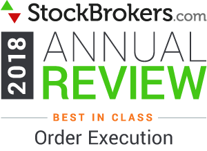 Interactive Brokers értékelések: 2018 Stockbrokers.com díjak – a Megbízásvégrehajtás kategória legjobbja 2018-ban